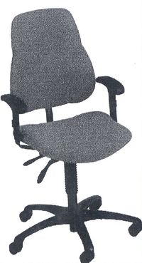 TYPE 5000 V - CHAISE DE BUREAU A HAUTEUR VARIABLE PAR VE...