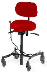 SALSA 03725 - CHAISE DE BUREAU A HAUTEUR VARIABLE PAR VE...