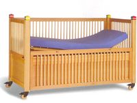 TIMMY 2 NATURE 170X90 - LIT SIMPLE A HAUTEUR VARIABLE...