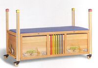 TIMMY 1 DE LUXE COLOR� 200X90 - LIT SIMPLE A HAUTEUR VAR...