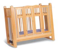 OLAF 98 NATURE COLOR� 140X70 - LIT SIMPLE A HAUTEUR VARI...