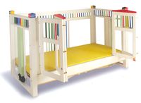 OLAF 98 NATURE COLOR� 200X90 - LIT SIMPLE A HAUTEUR VARI...