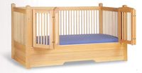 HANNAH 70 NATURE 170X90 - LIT SIMPLE A HAUTEUR VARIABLE...