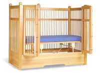 HANNAH 135 NATURE 200X100 - LIT SIMPLE A HAUTEUR VARIABL...