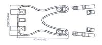 SANGLE REF 100 665 10 - CEINTURE DE FAUTEUIL...