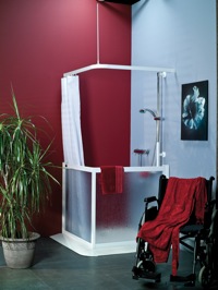 PO 00 510 / PO 00 515 - PORTE DE DOUCHE MI-HAUTEUR...