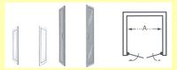 1900 MM SP 00 330 - PORTE DE DOUCHE MI-HAUTEUR...