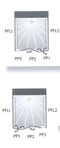 PA 04 645 / PA 04 680 - PAROI DE DOUCHE MI-HAUTEUR...