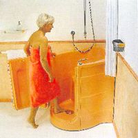 AXELLE - BAIGNOIRE A PORTE...