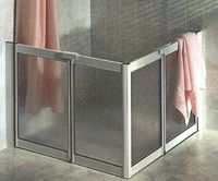 REF 01S1B - PORTE DE DOUCHE MI-HAUTEUR...