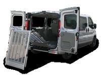 TRAFIC RAMPE MANUELLE - VEHICULE NEUF AMENAGE POUR LE TR...