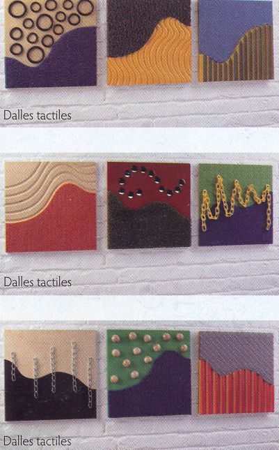 DALLES TACTILES - JOUET D'EVEIL...