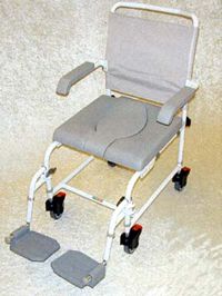 AQUA BASIC - FAUTEUIL DE DOUCHE A SIEGE PERCE A PETITES ...