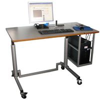 DAU HASSIST AUDE - TABLE INFORMATIQUE A HAUTEUR REGLABLE...