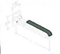 447 410 - BARRE D'APPUI RELEVABLE (TYPE ACCOUDOIR)...