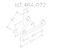 2954 060 - BARRE D'APPUI MODULAIRE FIXE...