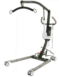 XL-175 - LEVE-PERSONNE AVEC SANGLE SUR ROUES...