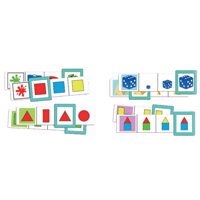 2406-A L'IDENTIQUE FORMES ET COULEURS - JEU DE SOCIETE...