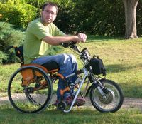 ELECTROLOMO - TROISIEME ROUE ELECTRIQUE POUR FAUTEUIL RO...