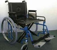 MERCURE XXL - FAUTEUIL ROULANT MANUEL STANDARD A CHASSIS...