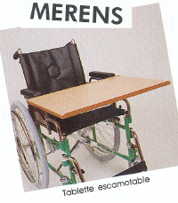 MERENS � DOSSIER FIXE - FAUTEUIL ROULANT MANUEL STANDARD...