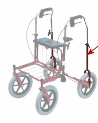 CARL OSCAR RENFORCÉ - DEAMBULATEUR AVEC ASSISE...