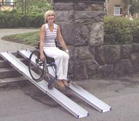 OPTI RAMPES MAX - PAIRE DE RAMPES PORTABLES PLIABLES...
