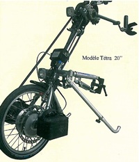ELECTRODRIVE TETRA - TROISIEME ROUE ELECTRIQUE POUR FAUT...