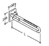4447 010 - BARRE D'APPUI RELEVABLE (TYPE ACCOUDOIR)...