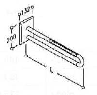 4467 010 - BARRE D'APPUI DROITE FIXE...