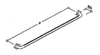 4453 090 - BARRE D'APPUI DROITE FIXE...