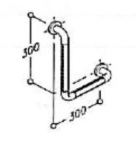 4464 020 - BARRE D'APPUI COUDE FIXE...