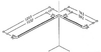 4484 020 - BARRE D'APPUI MODULAIRE FIXE...