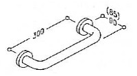 4444 020 - BARRE D'APPUI DROITE FIXE...