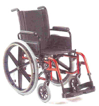 QUICKIE BREEZY - FAUTEUIL ROULANT MANUEL LEGER A CHASSIS...