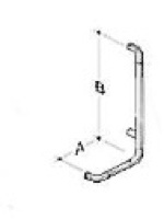 422/M - CAP - BARRE D'APPUI COUDE FIXE...
