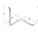 424/L - CAP - BARRE D'APPUI MODULAIRE FIXE...