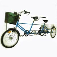 TANDEM - TRICYCLE A DEUX ROUES ARRIERE PROPULSE PAR LES ...