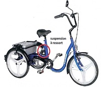 HEAN STABILO LOW-STEP ADULTE ET JUNIOR - TRICYCLE A DEUX...