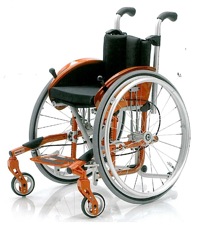 MEX-X - FAUTEUIL ROULANT MANUEL STANDARD A CHASSIS PLIAN...