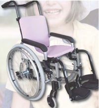 PLURIEL KID - FAUTEUIL ROULANT MANUEL ENFANT...