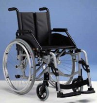 EVOLUTION LIGHT - 17.68N - FAUTEUIL ROULANT MANUEL STAND...