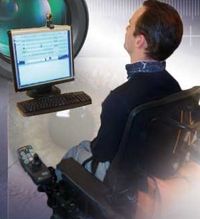 HEAD PILOT - SOURIS ADAPTEE...