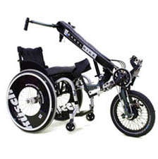 BerkelBike Connect - Troisime roue pour fauteuil roulan...
