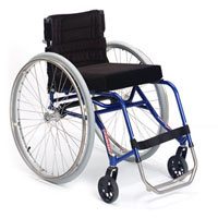 S2 - FAUTEUIL ROULANT MANUEL LEGER A CHASSIS FIXE...