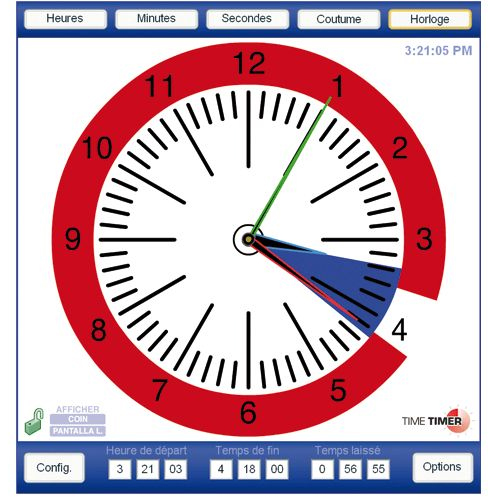 DV 572 - LOGICIEL TIME TIMER - LOGICIEL D'APPRENTISSAGE...