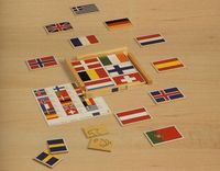 DRAPEAUX EUROPE - JEU DE SOCIETE...