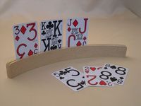 SUPPORT DE CARTES A JOUER ARRONDI 35 CM - SUPPORT DE CAR...