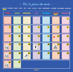 CALENDRIER MENSUEL 54 - CALENDRIER...