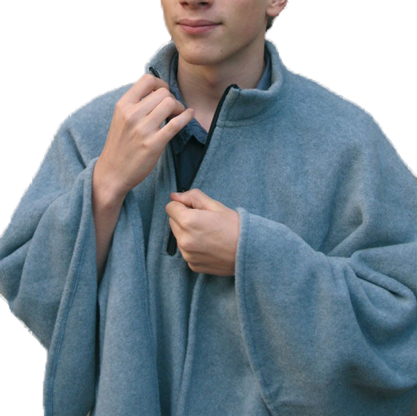 Cape polaire zippée - Cape de pluie...